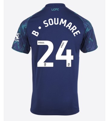 Leicester City Boubakary Soumare #24 Replika Bortatröja 2025-26 Kortärmad